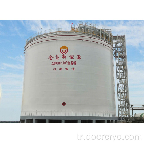 Atmosferik Basınç LNG Depolama tankları iyi fiyata